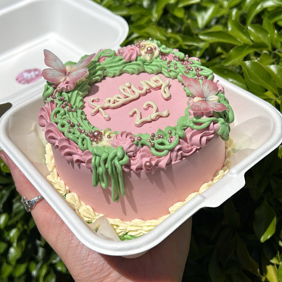 She Was A Fairy Bento Cake | 妖精のお弁当ケーキ