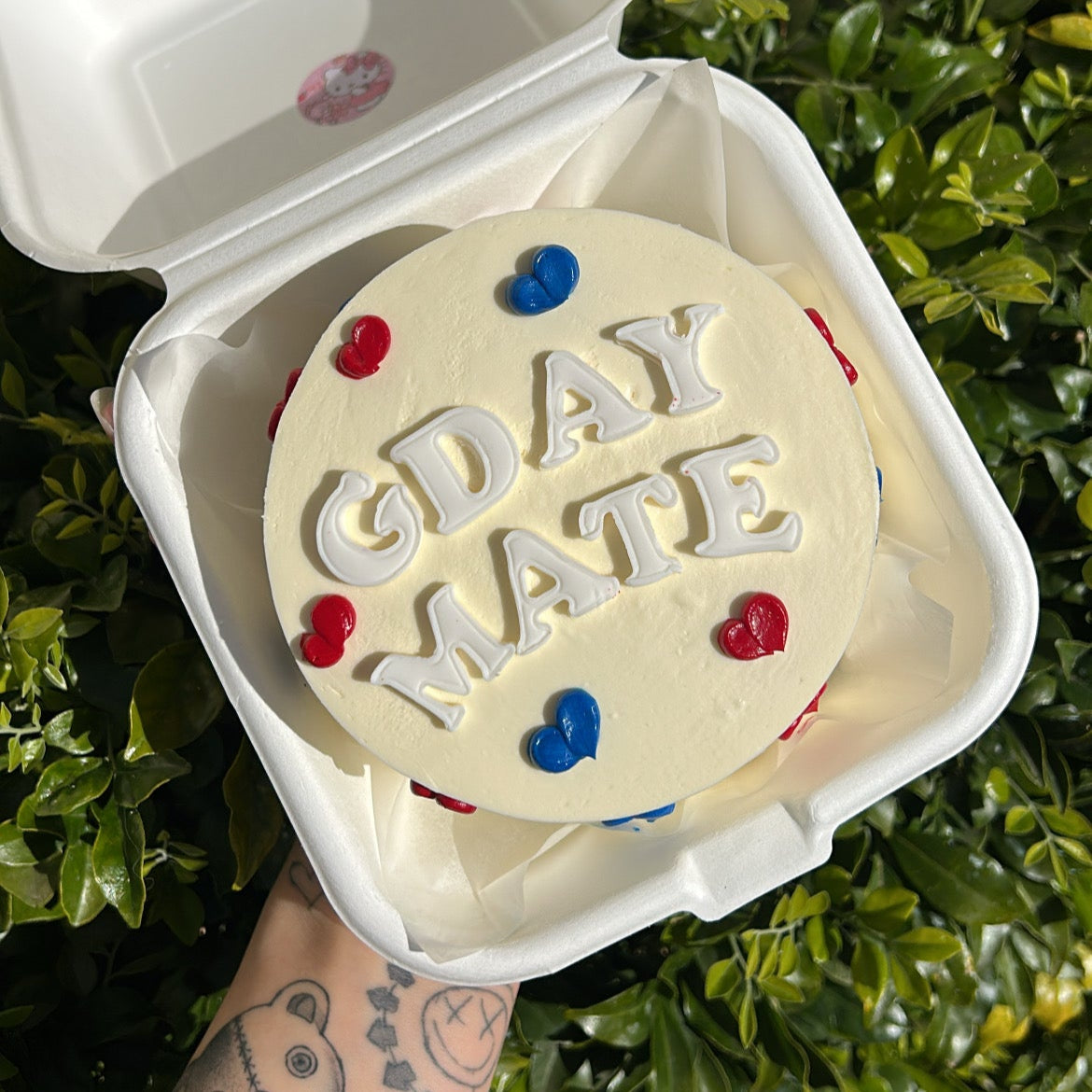 Aussie Aussie Aussie Bento Cake | オーストラリアのお弁当ケーキ