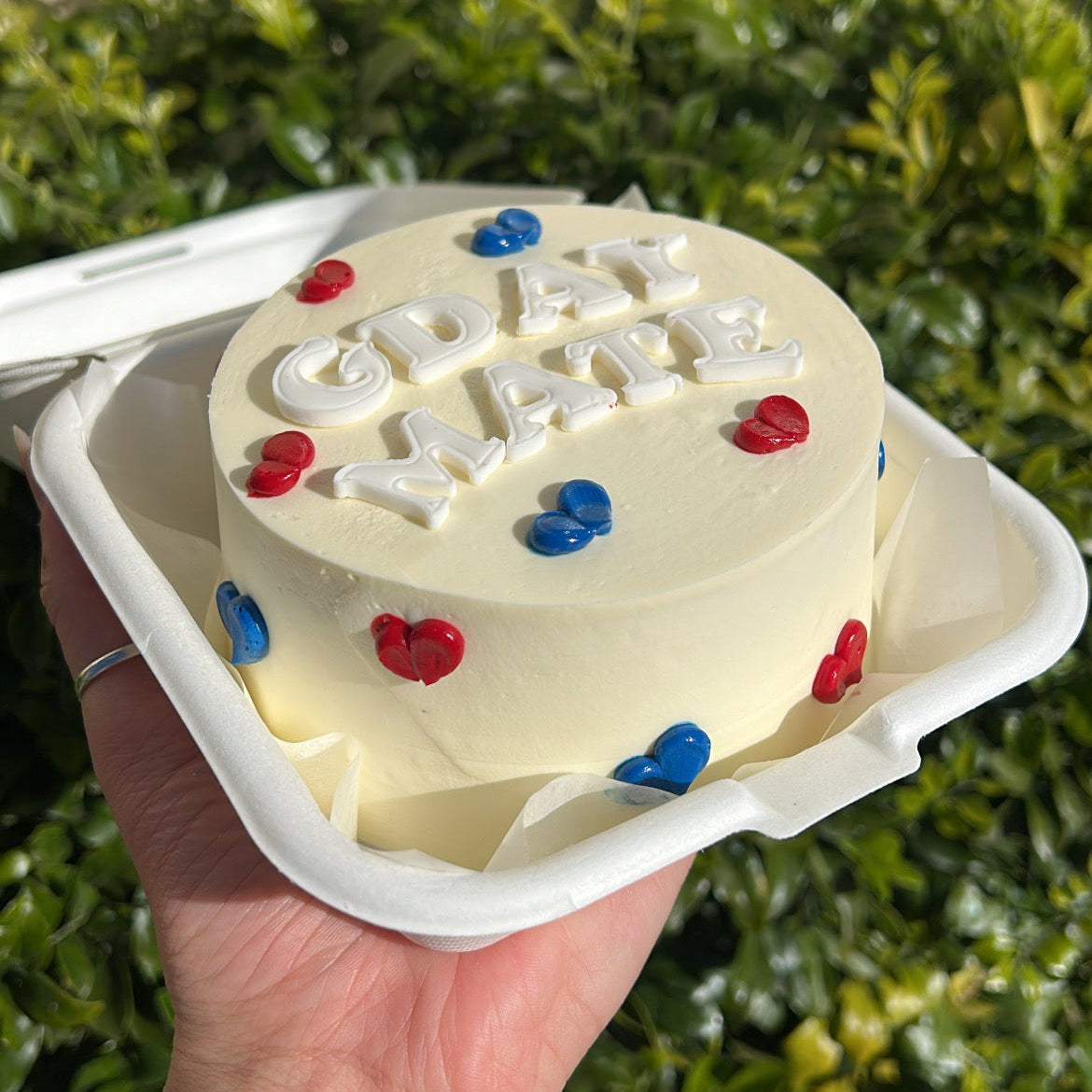 Aussie Aussie Aussie Bento Cake | オーストラリアのお弁当ケーキ