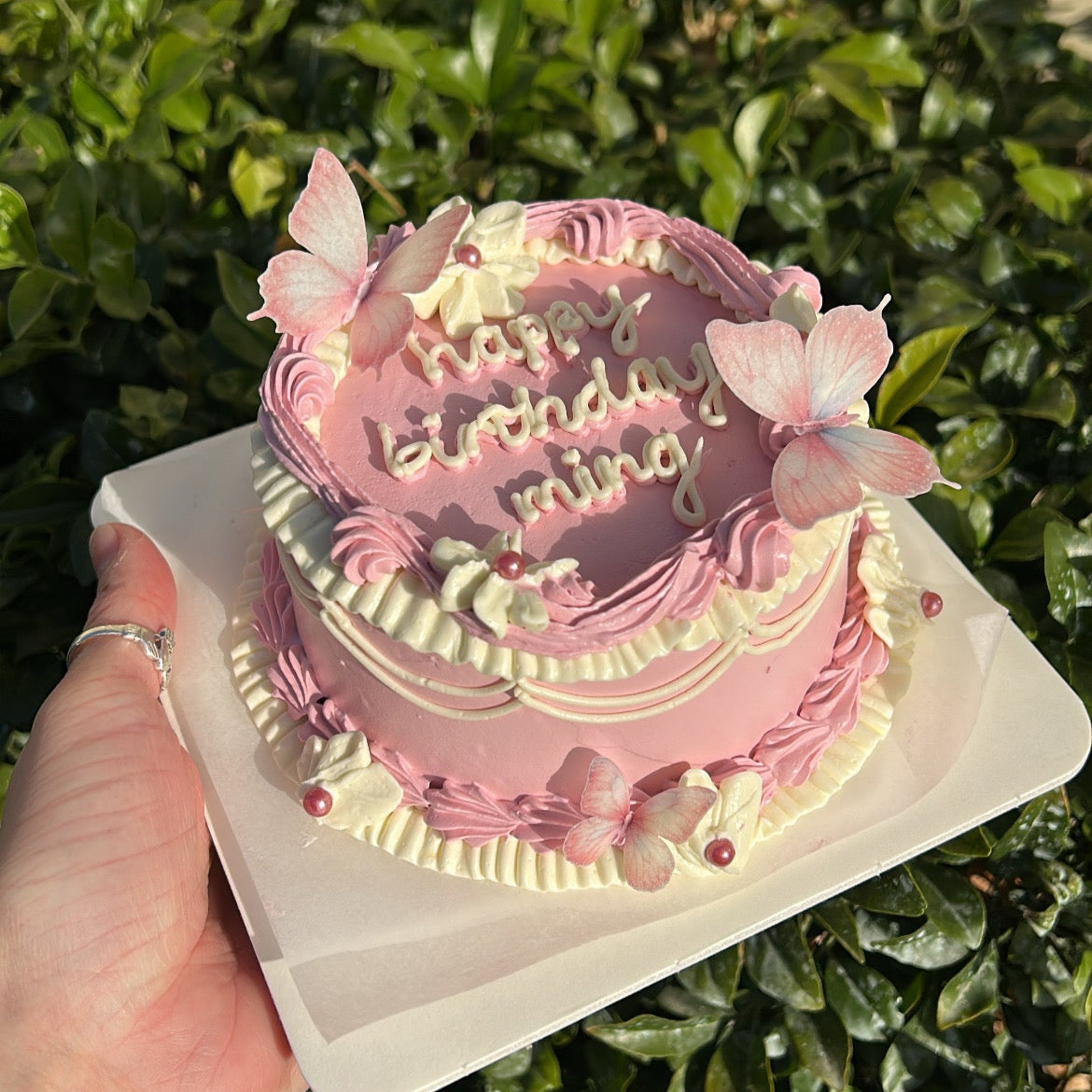 She Was A Fairy Bento Cake | 妖精のお弁当ケーキ