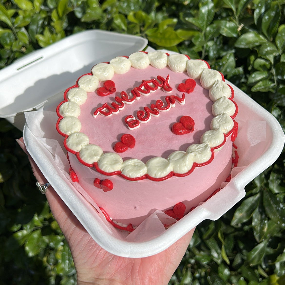 Pretty In Love Bento Cake | 恋する可愛いお弁当ケーキ