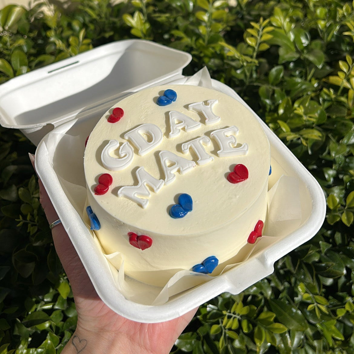 Aussie Aussie Aussie Bento Cake | オーストラリアのお弁当ケーキ
