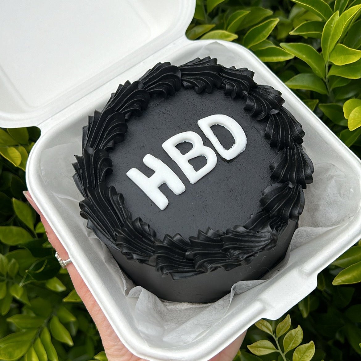 Doomsday Bento Cake top side view
