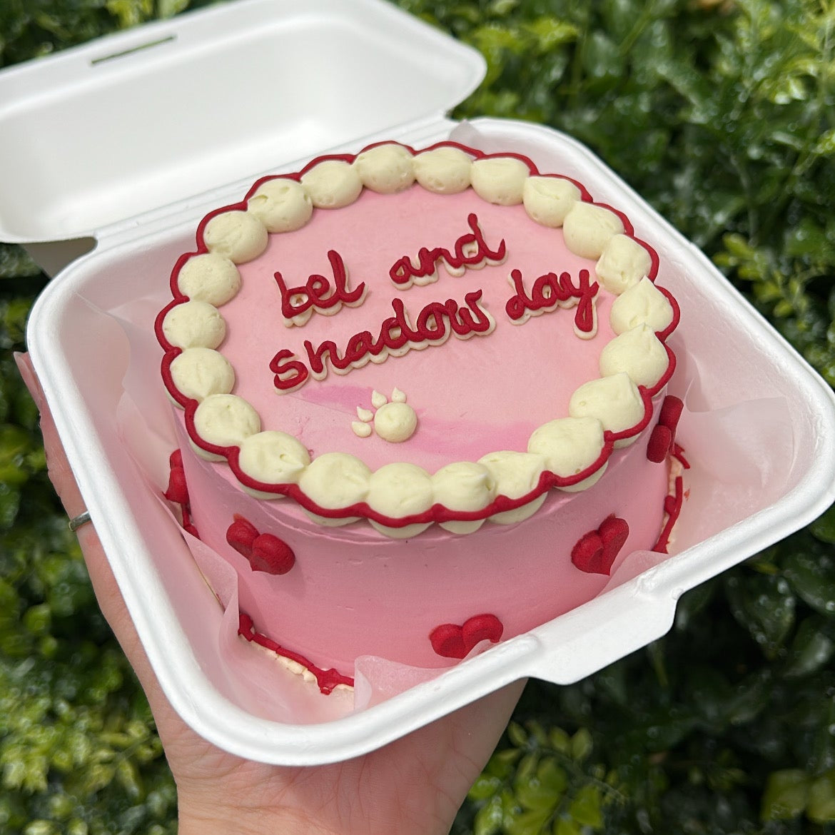 Pretty In Love Bento Cake | 恋する可愛いお弁当ケーキ