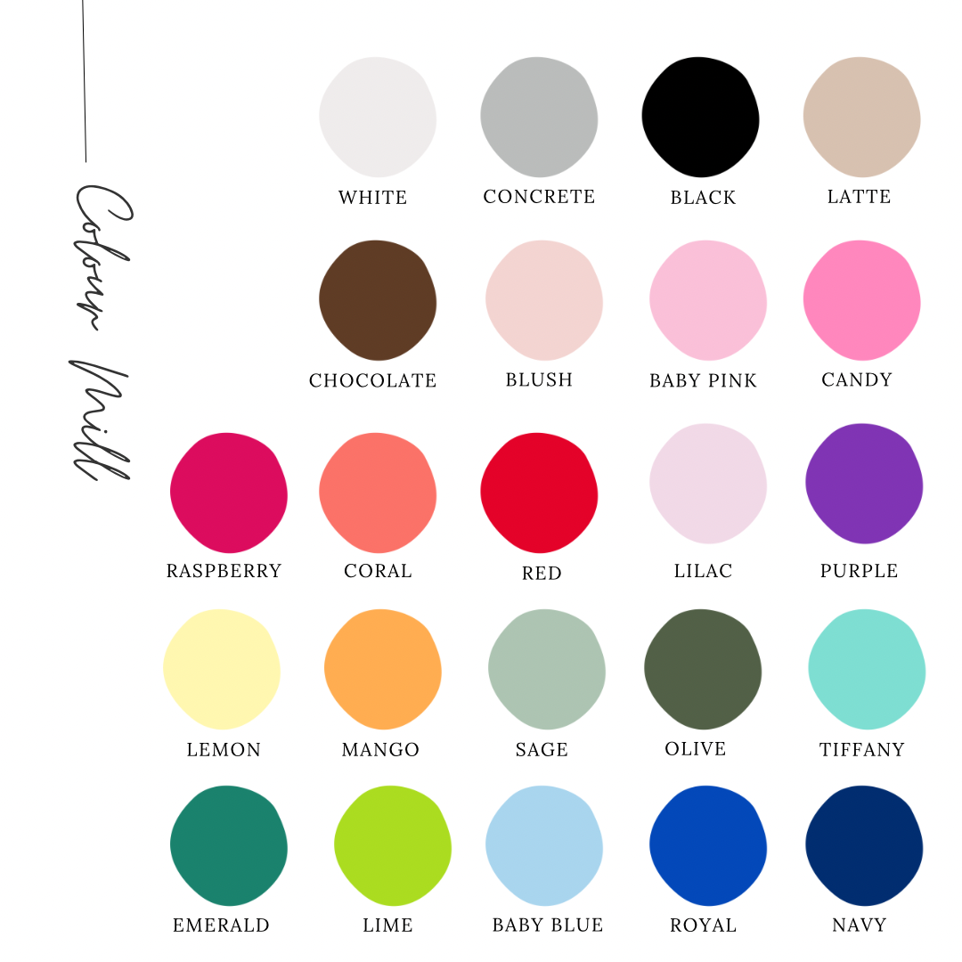 Colour Matched Cupcakes (12 pack)