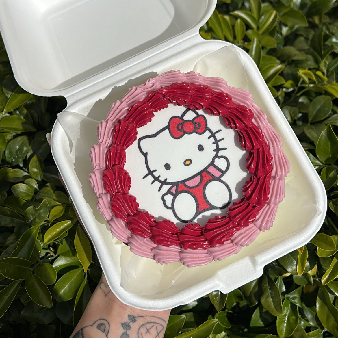 Hello Kitty Bento Cake | ハローキティ弁当ケーキ