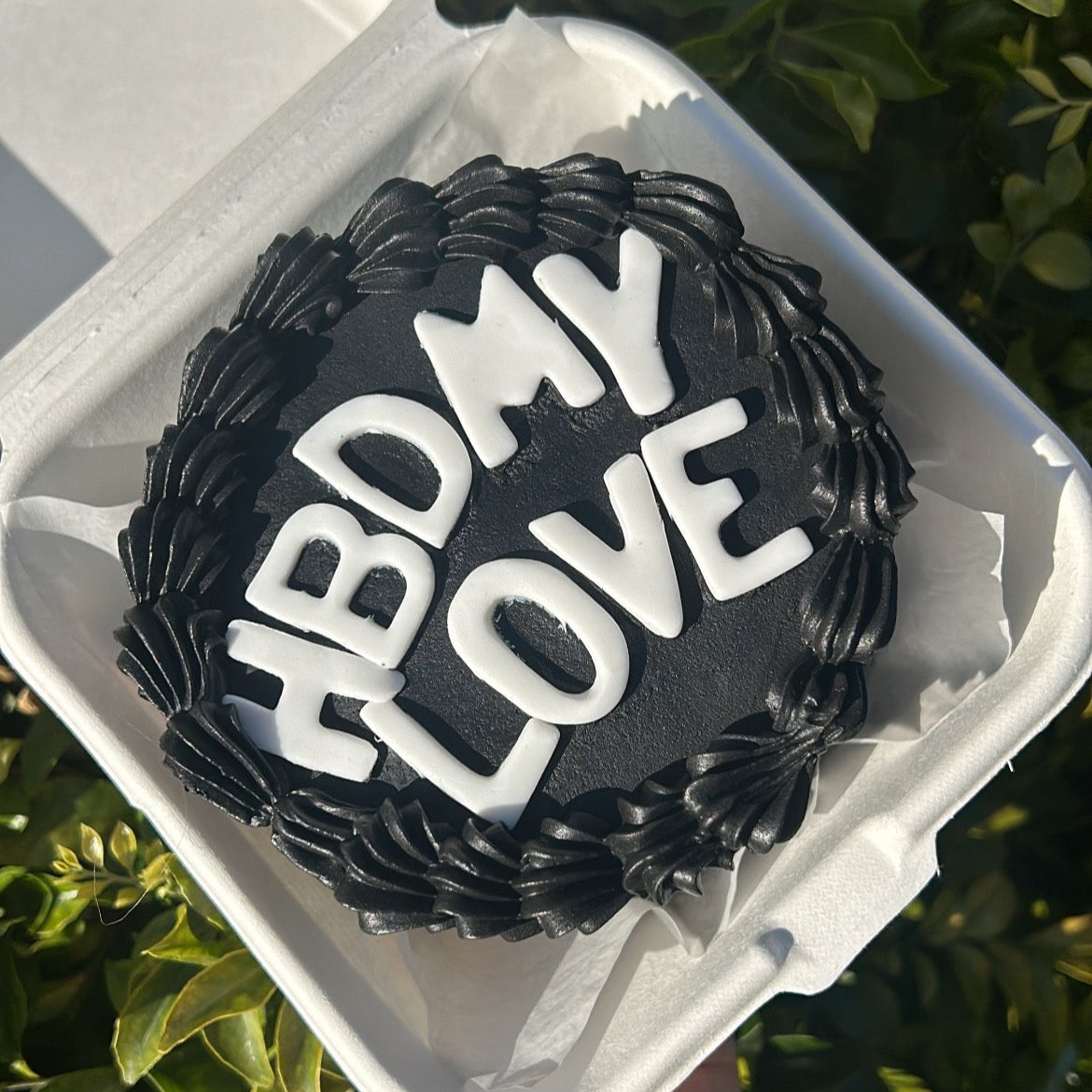 Doomsday Bento Cake top view