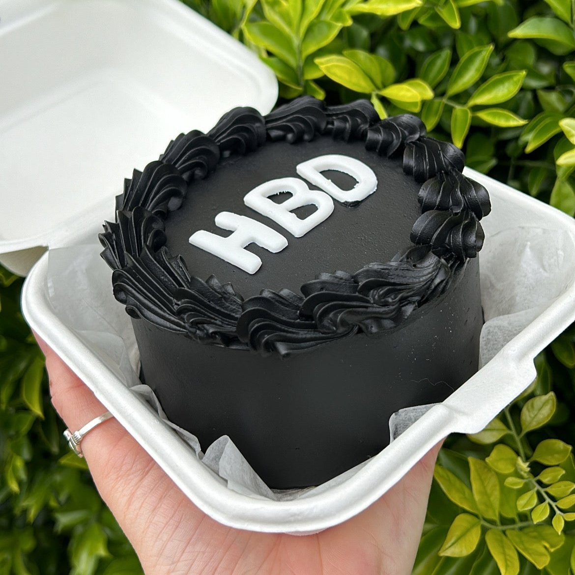 Doomsday Bento Cake side view