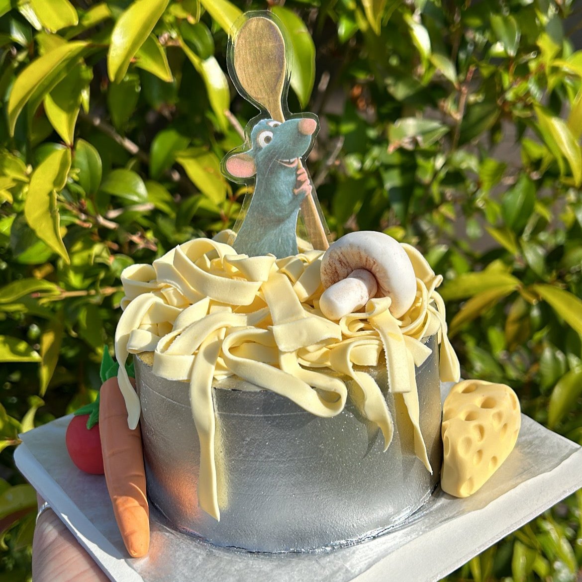 Ratatouille Bento Cake front view