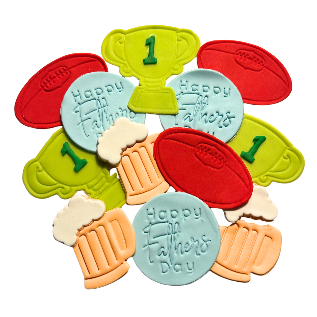 Celebration Fondant Cookies (12 pack)