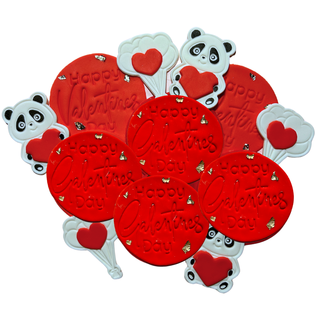 Celebration Fondant Cookies (12 pack)