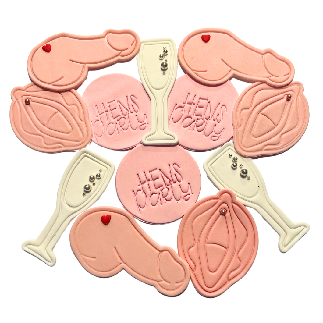 Celebration Fondant Cookies (12 pack)