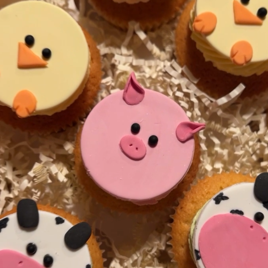 Add On : Farm Animal Character Fondant