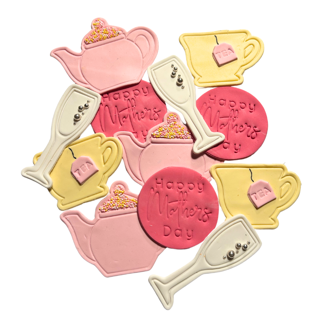 Celebration Fondant Cookies (12 pack)