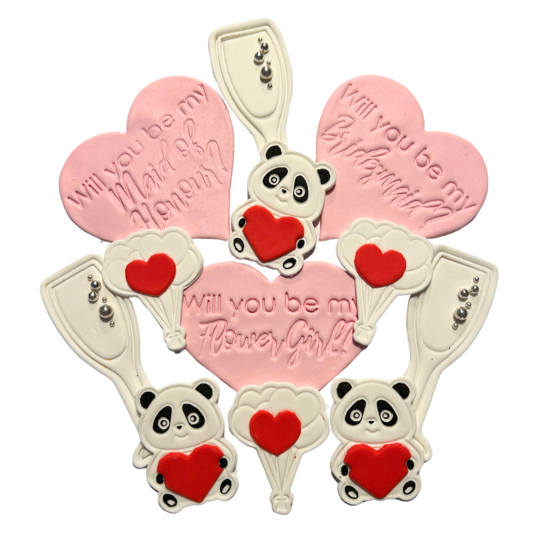 Celebration Fondant Cookies (12 pack)