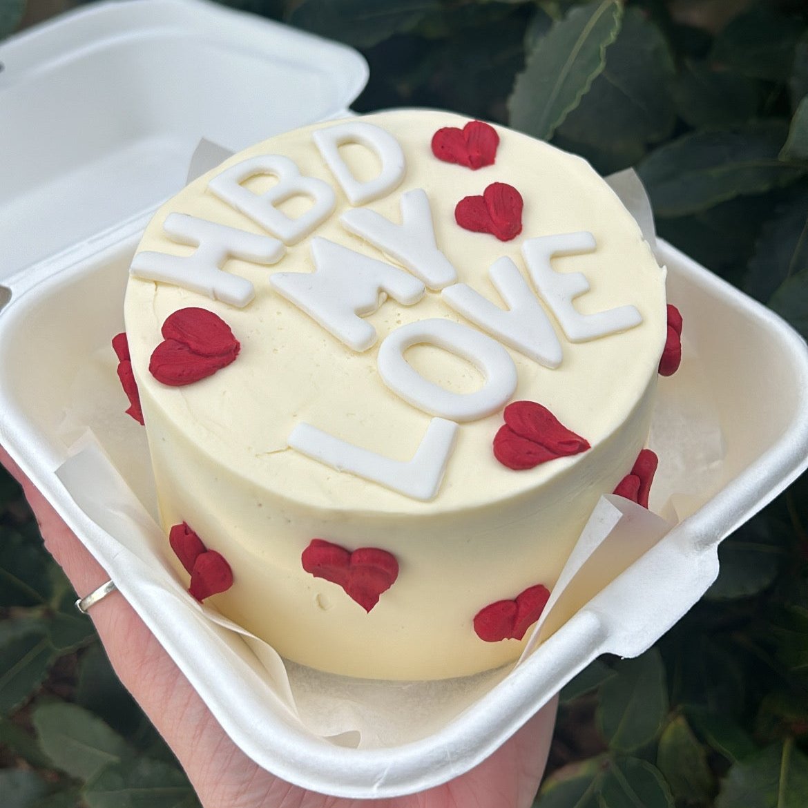 Love Is In The Air Bento Cake birthday