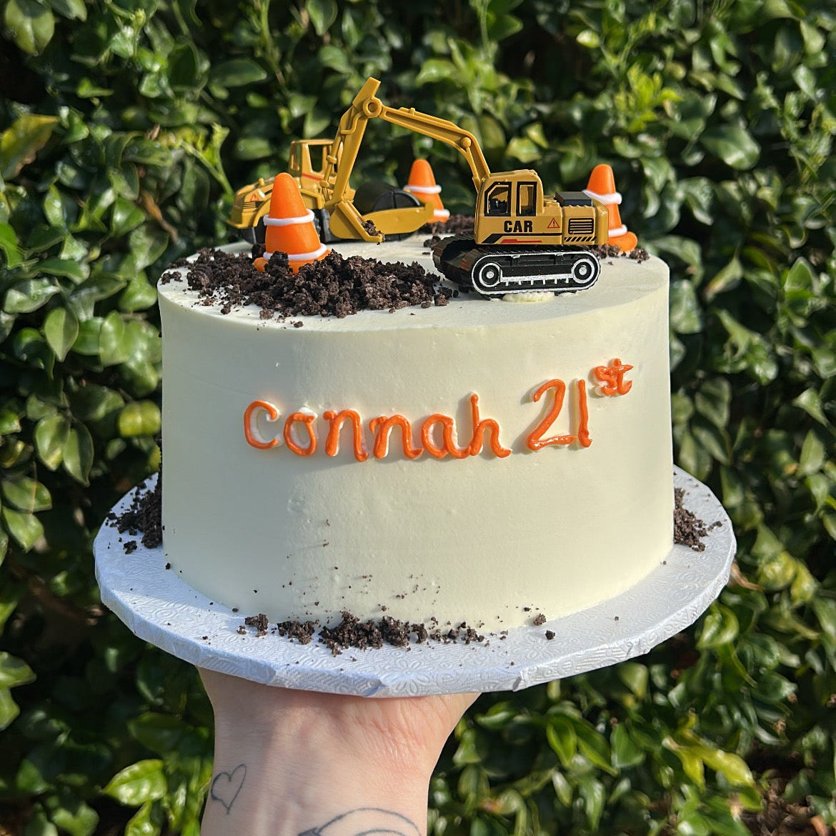 Mini Big Custom Round Cake