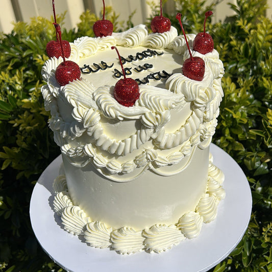 Small Custom Round Cake