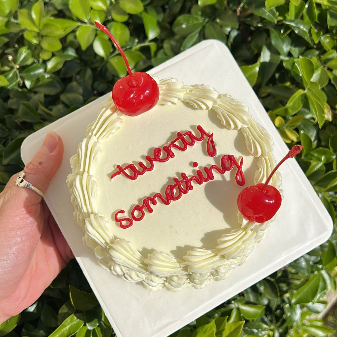 Cherry Bomb Bento Cake | チェリーボム弁当ケーキ