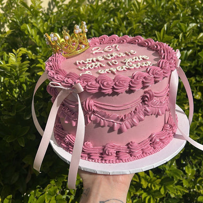 Mini Big Custom Round Cake
