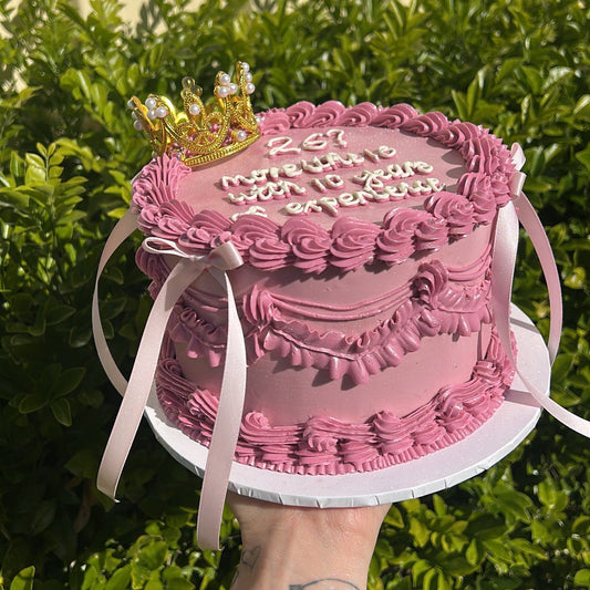 Mini Big Custom Round Cake
