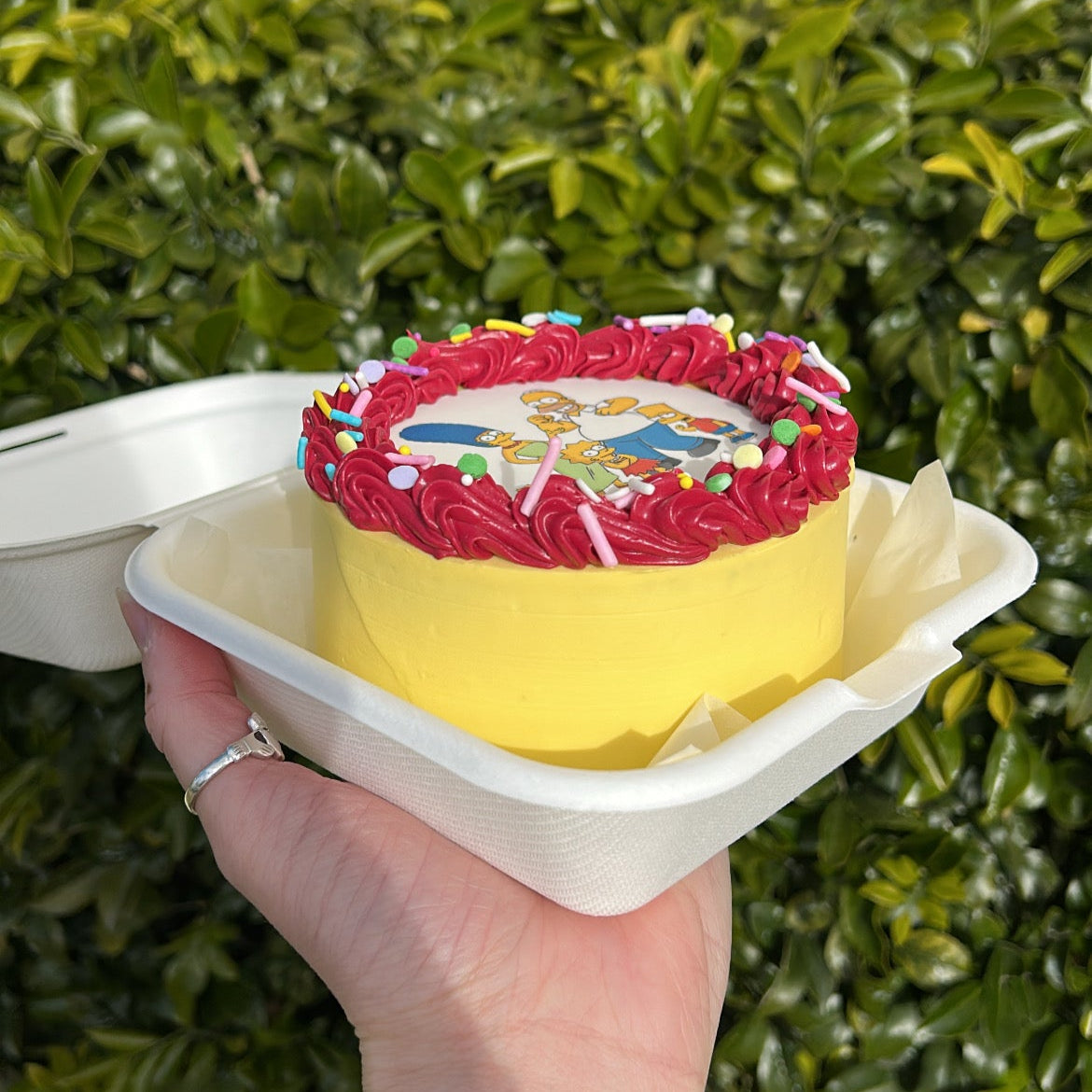 Simpsons Bento Cake | シンプソンズ弁当ケーキ