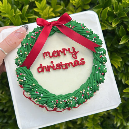 Vintage Christmas Bento | ヴィンテージ・クリスマス・弁当ケーキ