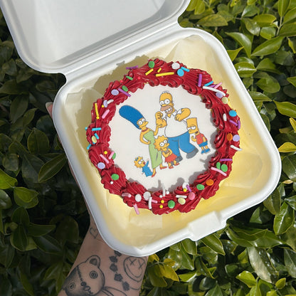 Simpsons Bento Cake | シンプソンズ弁当ケーキ
