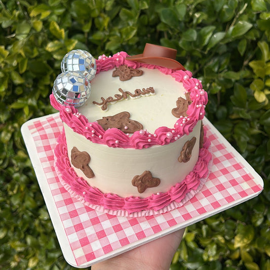 Yeehaw Bento Cake | カウガール弁当ケーキ