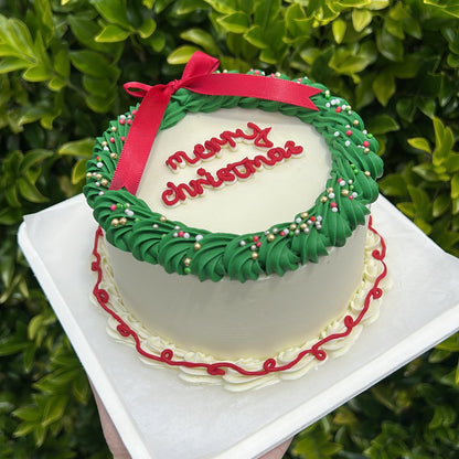 Vintage Christmas Bento | ヴィンテージ・クリスマス・弁当ケーキ