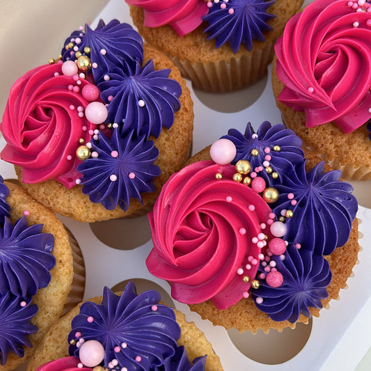 Colour Matched Cupcakes (12 pack)
