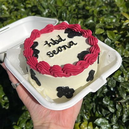 Yeehaw Bento Cake | カウガール弁当ケーキ