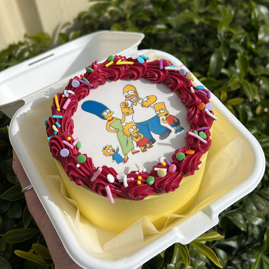 Simpsons Bento Cake | シンプソンズ弁当ケーキ