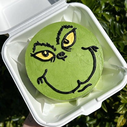 Grinchmas Bento Cake | グリンチのお弁当ケーキ