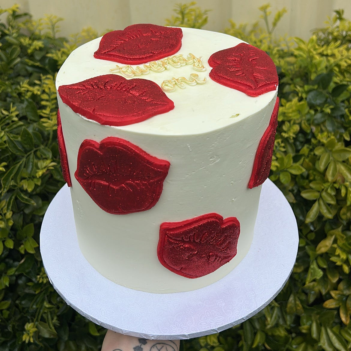 Small Custom Round Cake