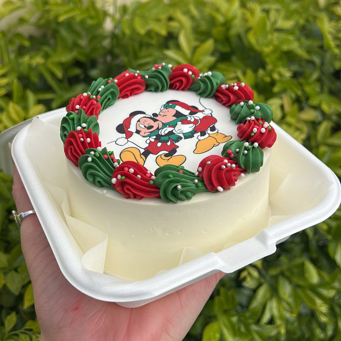 Christmas Character Bento Cakes |  クリスマスキャラクター弁当ケーキ