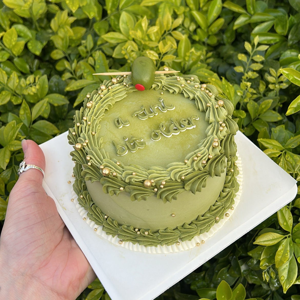 Olive You Bento Cake | オリーブユー弁当ケーキ